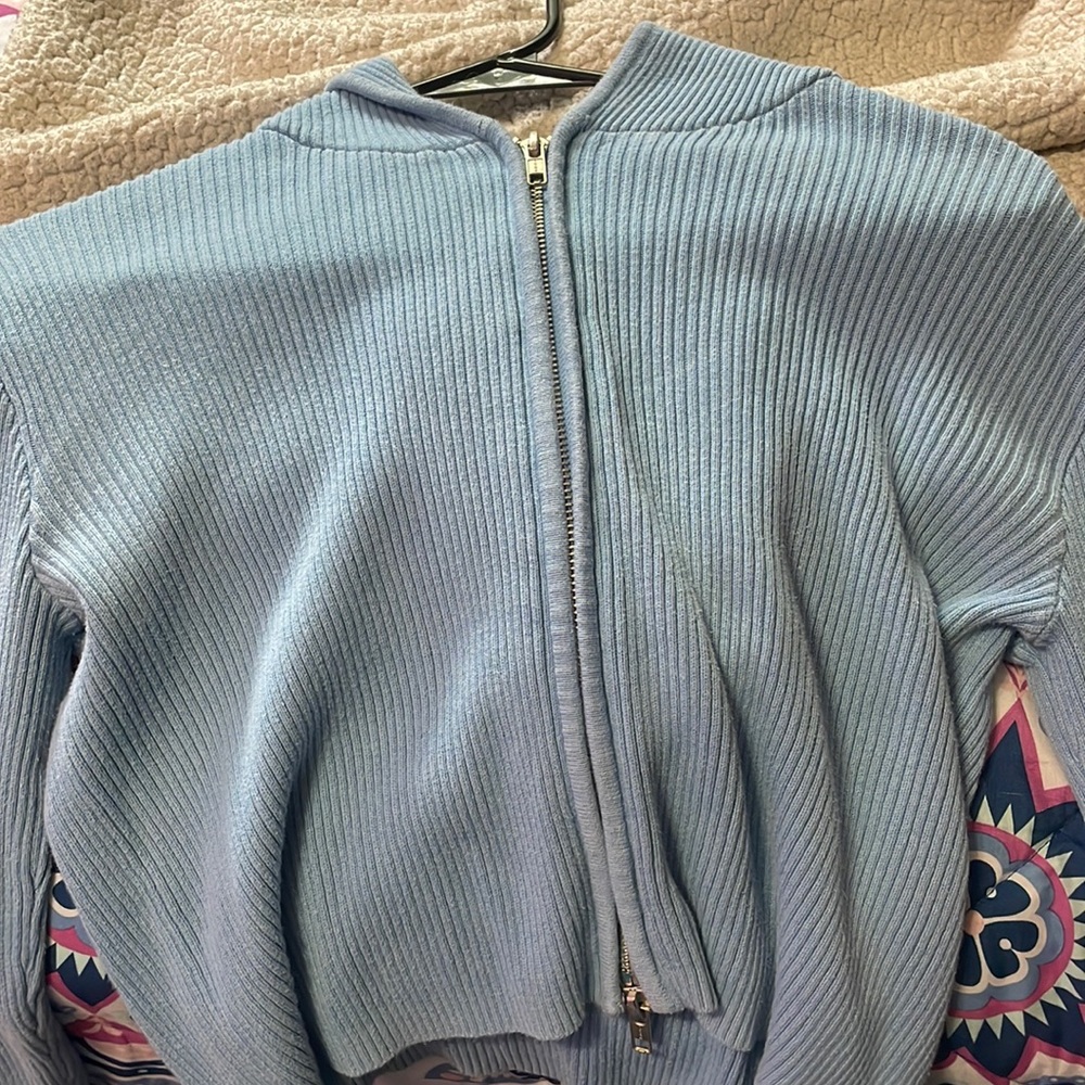 Sky Blue Arden Hoodie/ sweater John Galt Cropped